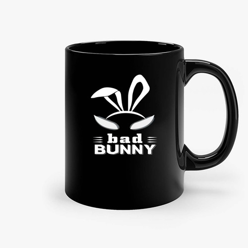 Bad Bunny Custom Cute And Funny Bunny Easter Bunny Ceramic Mugs