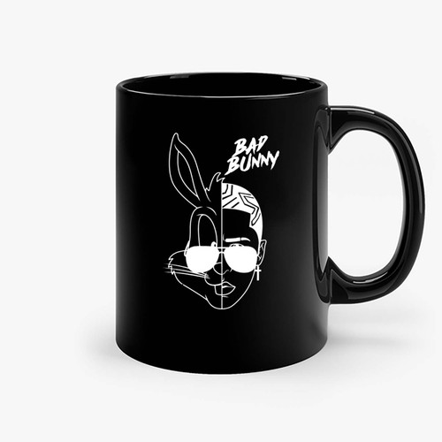 Bad Bunny Merch Ceramic Mugs