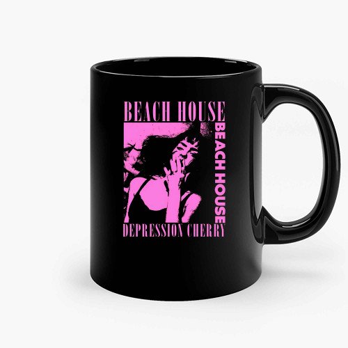 Beach House Depression Cherry Ceramic Mugs