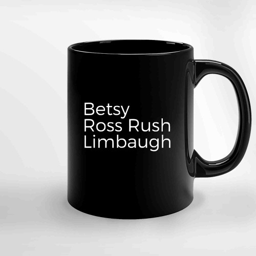 Betsy Ross Rush Limbaugh Active Ceramic Mugs