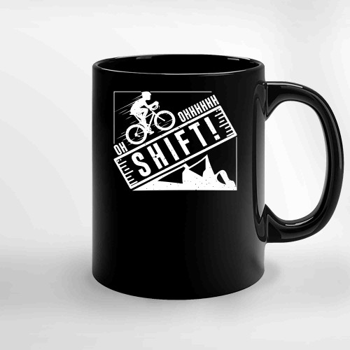 Biking On The Mountain Is Only For The Pros Ceramic Mugs Biking On The Mountain Is Only For The Pros Ceramic Mugs
