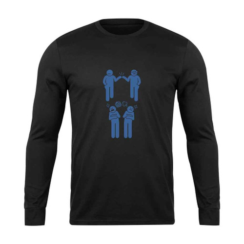 Frenemies Cute Long Sleeve T-Shirt