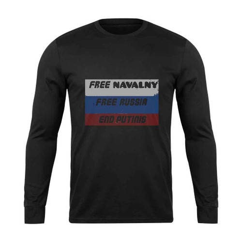 Free Alexei Navalny Small Long Sleeve T-Shirt