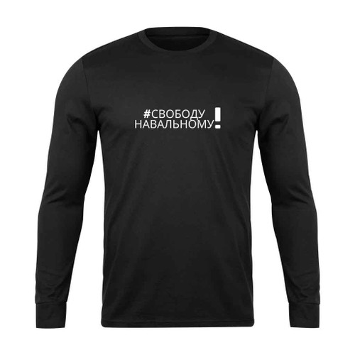 Free Alexei Navalny Call Long Sleeve T-Shirt