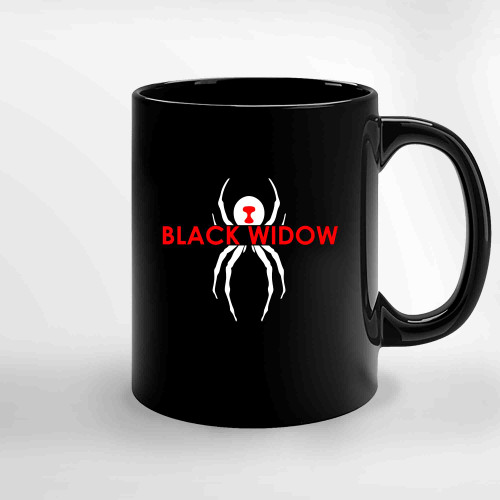 Black Widow Spider 1 Ceramic Mugs