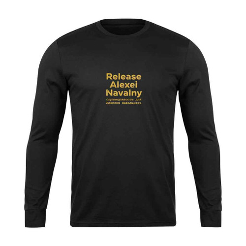 Free Alexei Navalny Rige Long Sleeve T-Shirt