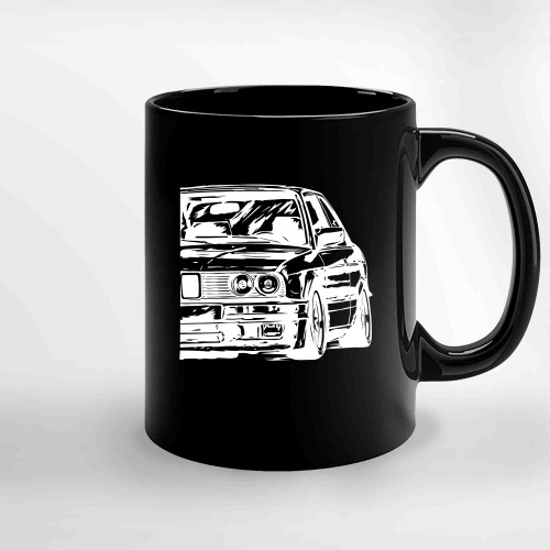 Bmw E30 Dirty Style Ceramic Mugs