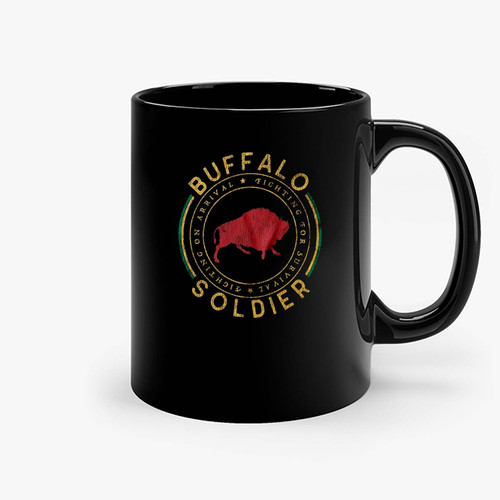 Bob Marley Buffalo Soldier Music Lovers Ceramic Mugs