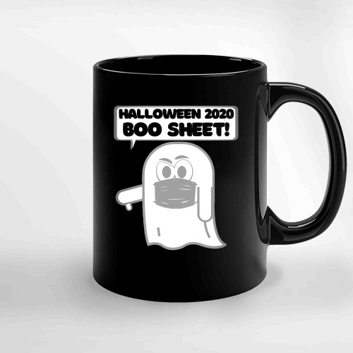 Boo Sheet Ceramic Mugs