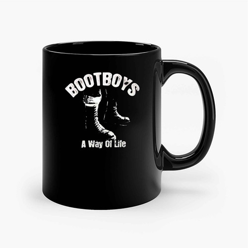 Bootboys A Way Of Life Skinhead Punk Ceramic Mugs