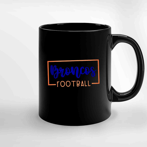 Broncos Football Ceramic Mugs