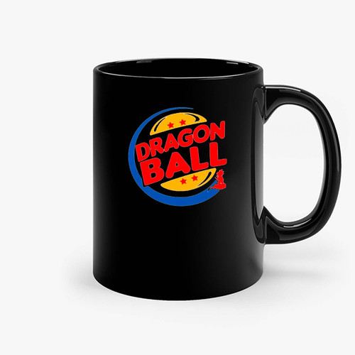 Burger King Logo Parody Dragon Ball Ceramic Mugs
