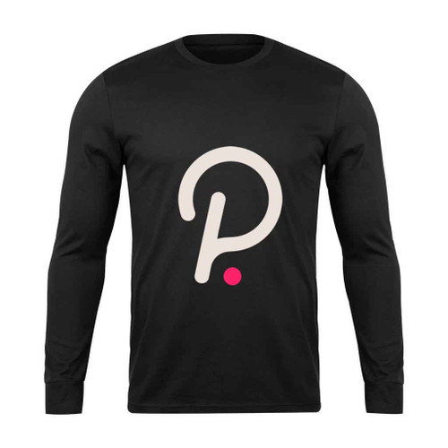 Polkadot Coin Market Trading Logo Long Sleeve T-Shirt