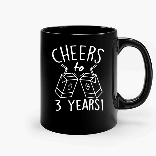 Cheers To 3Rd Birthday Ceramic Mugs