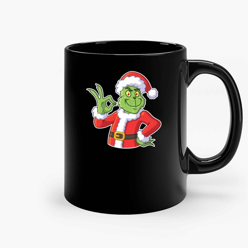 Christmas Tree Grinch Ceramic Mugs