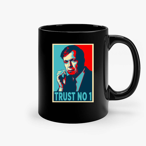 Cigarette Smoking Man Trust No 1 Ceramic Mugs