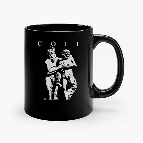 Coil Band Ceramic Mugs