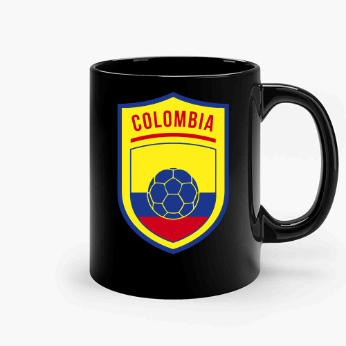 Colombia Football Ceramic Mugs