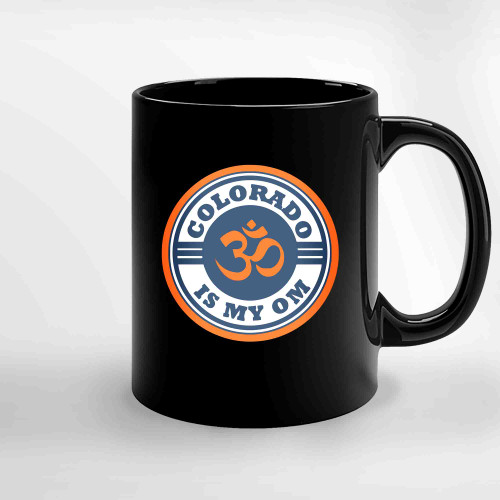 Colorado Is My Om Yoga Ceramic Mugs