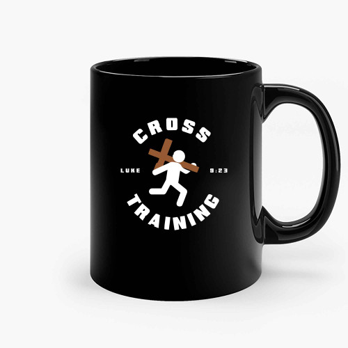 Cross Training Jesus Ceramic Mugs