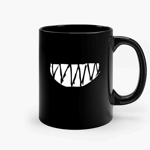 Crying Bear Sharp Teeth Ceramic Mugs