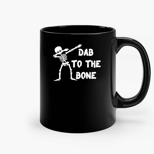Dabbing Skeleton Dab To The Bone Ceramic Mugs