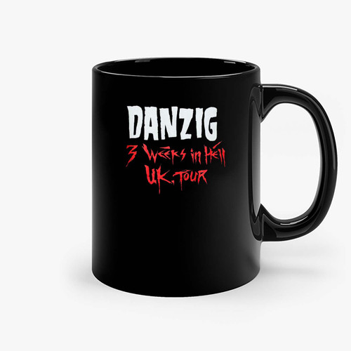 Danzig 3 Weeks In Hell Tour Ceramic Mugs