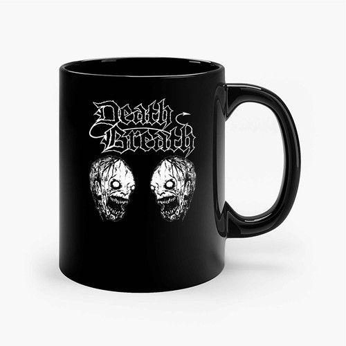 Death Breath Death Metal Entombed Nihilist Ceramic Mugs