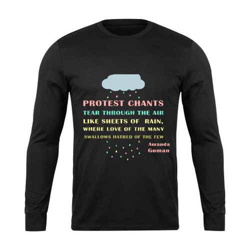 Amanda Gorman Rain Long Sleeve T-Shirt