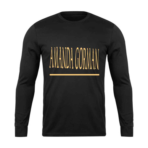 Amanda Gorman Amanda Gorman Long Sleeve T-Shirt