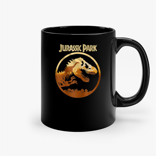 Dinosaur Scene Fill Jurassic World Dominion Ceramic Mugs