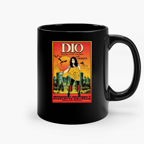 Dio 1984 Band Ceramic Mugs