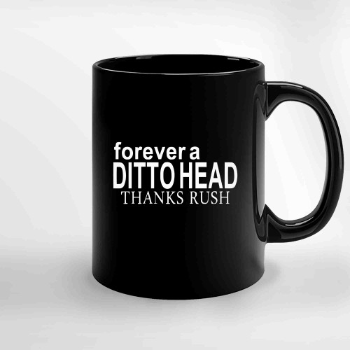 Ditto Head Rush Tribute Thanks Rush Ceramic Mugs
