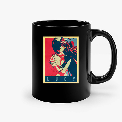 Elfen Lied Lucy Anime Ceramic Mugs
