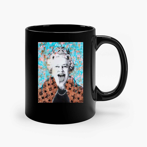 Englad Queen Beautiful Elizabeth 2 Ceramic Mugs