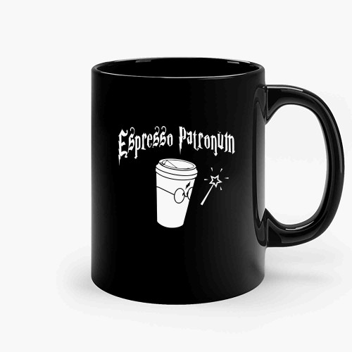 Espresso Patronum Wizards Coffee Distressed Vintage Baseball Ceramic Mugs