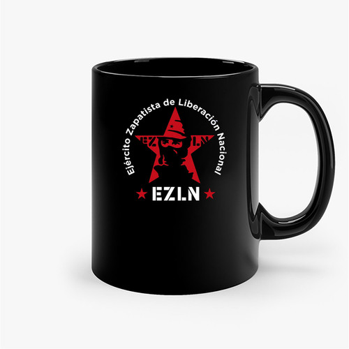 Ezln Zapatista Rage Against The Machine Ceramic Mugs