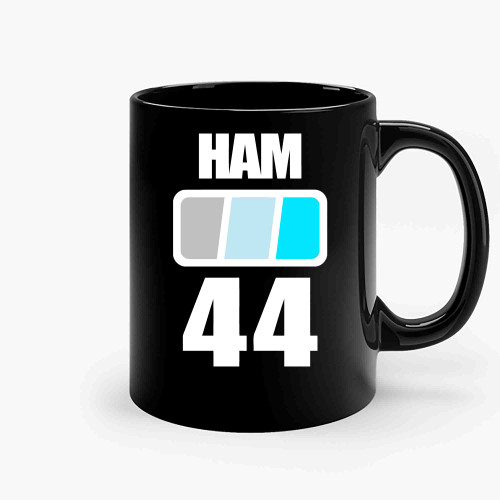 F1 Lewis Hamilton 44 Ceramic Mugs