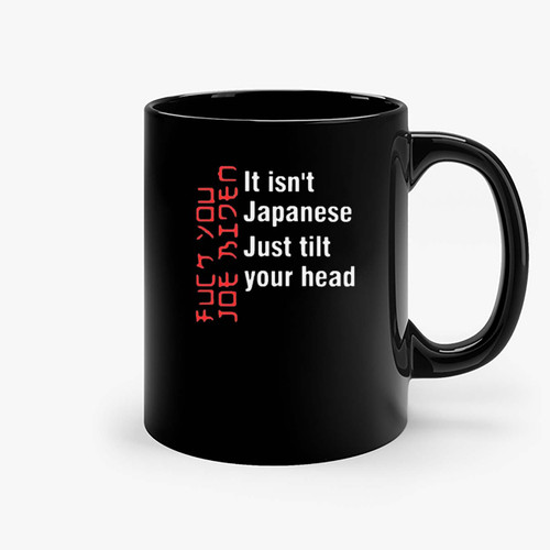 F You Joe Biden It Japanese Ceramic Mugs