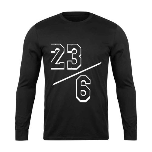 Lebron 23 6 Lakers Long Sleeve T-Shirt