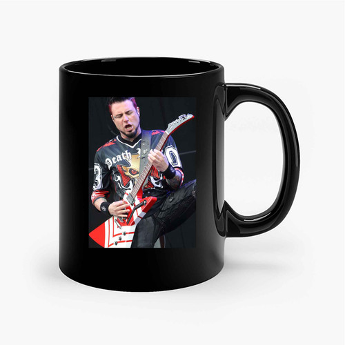 Five Finger Death Punch Jason Hooks Stage Ceramic Mugs