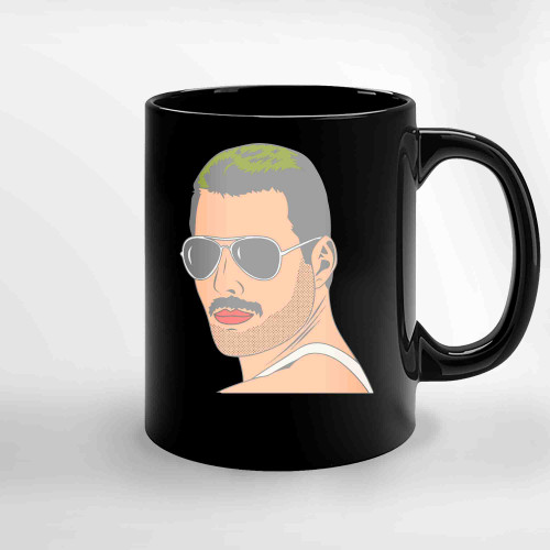 Freddie Mercury Queen Freedy Mercury Zipped Ceramic Mugs