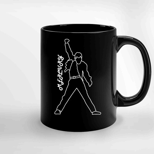 Freddie Mercury Queen Mercury Icon Ceramic Mugs