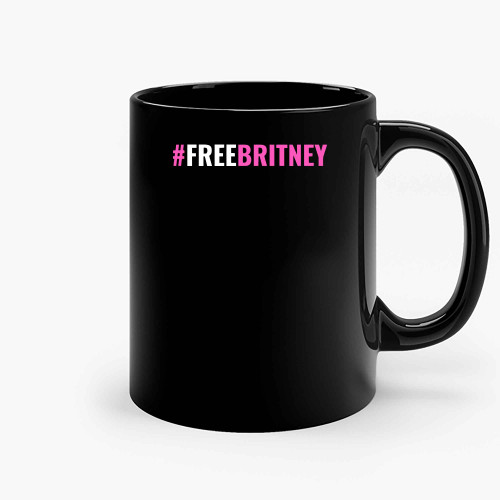 Free Britney 01 Ceramic Mugs