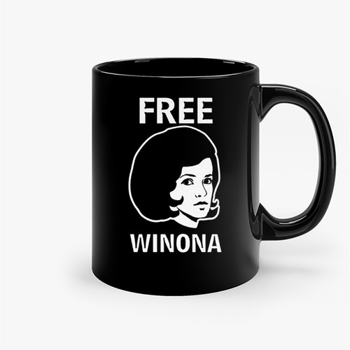 Free Winona Heathers Shoplifting Depp Ryder Ceramic Mugs