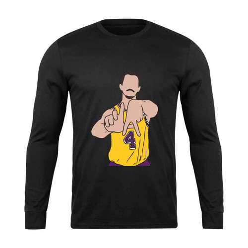 Alex Caruso La Lakers Long Sleeve T-Shirt