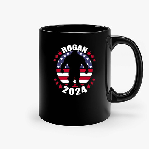 Funny Political Satire Rogan For President Ceramic Mugs