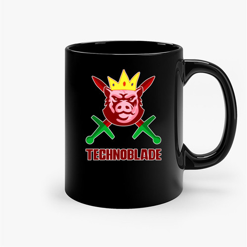 Funny Technoblade Never Dies Ceramic Mugs