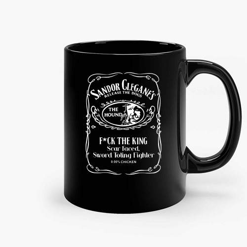 Game Of Thrones Inspired Sandor Clegane The Hound Ceramic Mugs