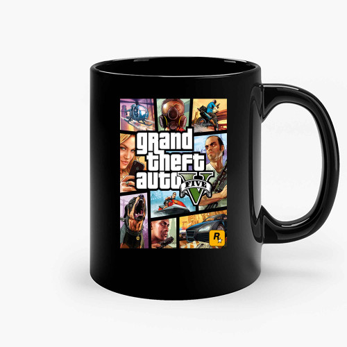 Grand Theft Auto Gta 5 Ceramic Mugs